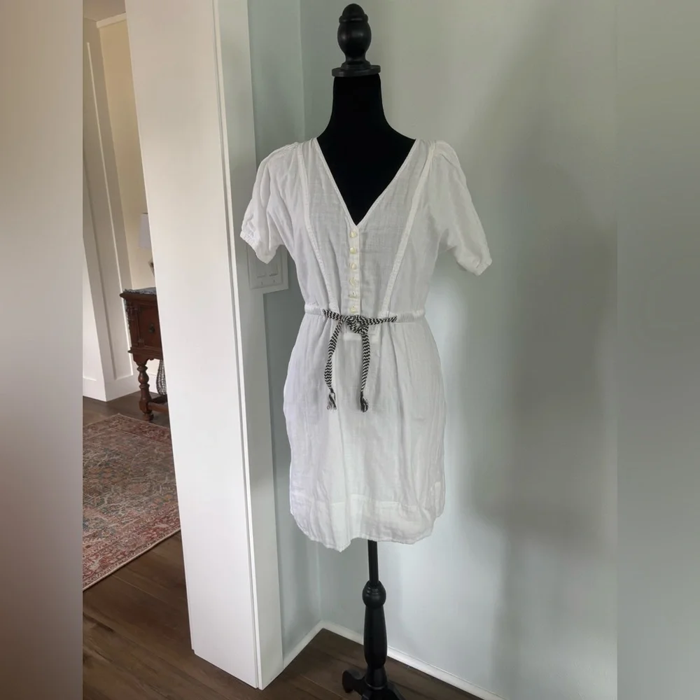 J. Crew cotton dress white size 0